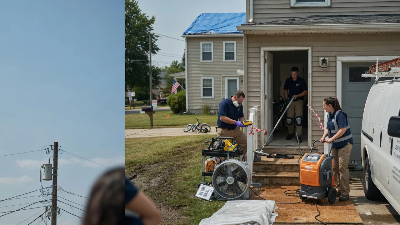 Water Damage Repair in North Wales, PA near me